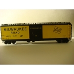 MILW 50' PS-1 Hydroframe 60 Boxcar - Federal Yellow and Black H/N
