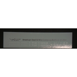 ASW American Steel & Wire - SW8  H/N