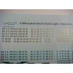 TM Milwaukee Electric Rail and Light - Interurban Cars  H/N